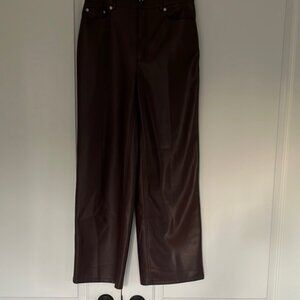 Brown Boot Cut Pants